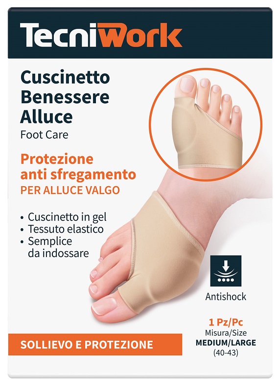 BENESSERE ALLUCE CUSCINETTO MEDIUM/LARGE 1 PEZZO - FarmaLucia