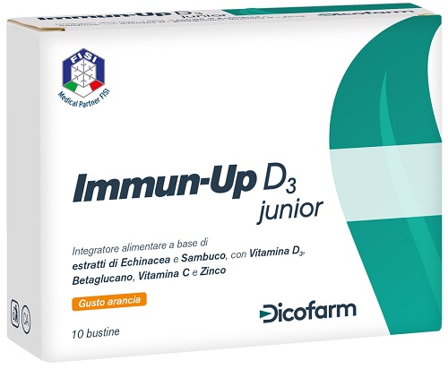 IMMUN UP D3 JUNIOR 10 BUSTINE DA 3 G - FarmaLucia