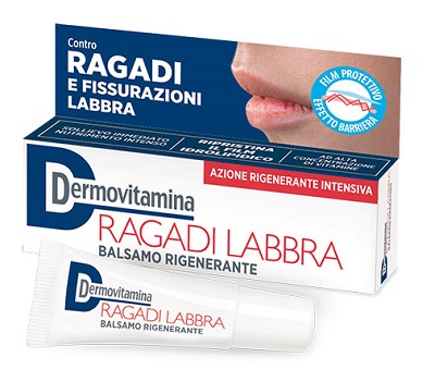 DERMOVITAMINA RAGADI LABBRA BALSAMO RIGENERANTE 8 ML - FarmaLucia
