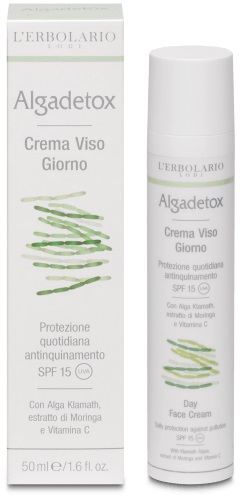 ALGADETOX CREMA VISO GIORNO PROTEZIONE QUOTIDIANA ANTINQUINAMENTO SPF15 50 ML - FarmaLucia