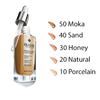 RILASTIL MAQUILLAGE FONDOTINTA SIERO IDRATANTE PROTETTIVO 20 30 ML - FarmaLucia