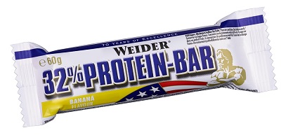 WEIDER 32% PROTEIN BARRETTA BANANA 60 G - FarmaLucia