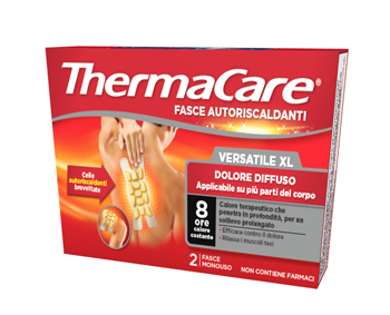 FASCIA AUTORISCALDANTE VERSATILE THERMACARE XL 2 PEZZI - FarmaLucia