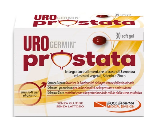 UROGERMIN PROSTATA 30 SOFTGEL - FarmaLucia