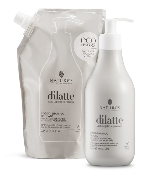 NATURE'S DILATTE DOCCIASHAMPOO RICARICA 400 ML - FarmaLucia