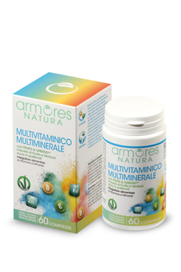 ARMORES NATURA MULTIVIT 60 COMPRESSE - FarmaLucia