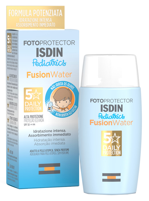 FOTOPROTECTOR PEDIATRICS FUSION WATER SPF50 - FarmaLucia