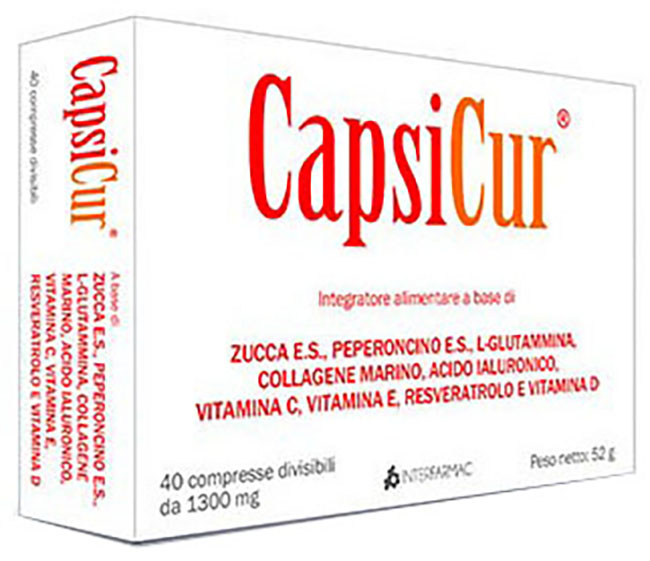 CAPSICUR 40 COMPRESSE - FarmaLucia