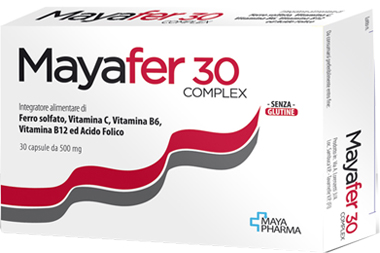 MAYAFER 30 COMPLEX 30 CAPSULE - FarmaLucia