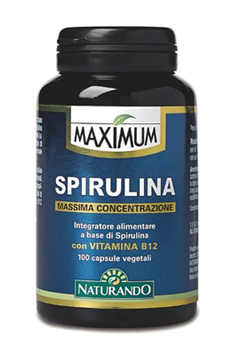 MAXIMUM SPIRULINA 100 CAPSULE - FarmaLucia