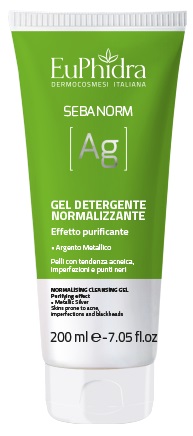 EUPHIDRA SEBANORM AG GEL DETERGENTE 200 ML - FarmaLucia