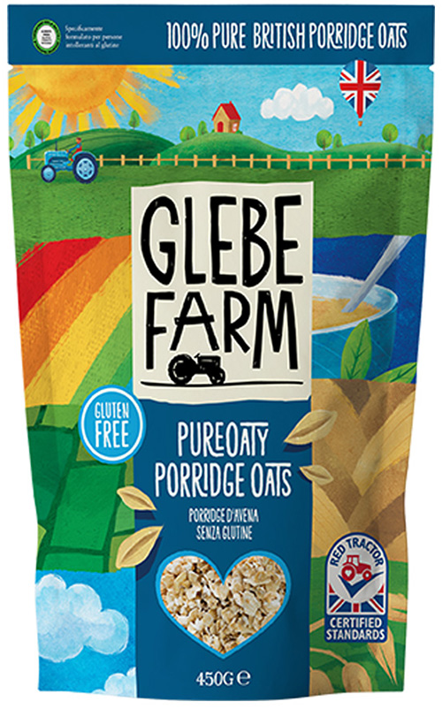 GLEBE FARM PORRIDGE AVENA 450 G - FarmaLucia