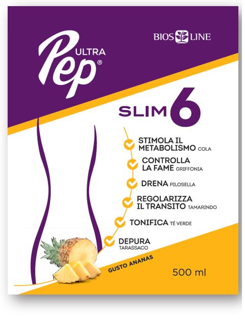 ULTRA PEP SLIM 6 ANANAS 500 ML - FarmaLucia