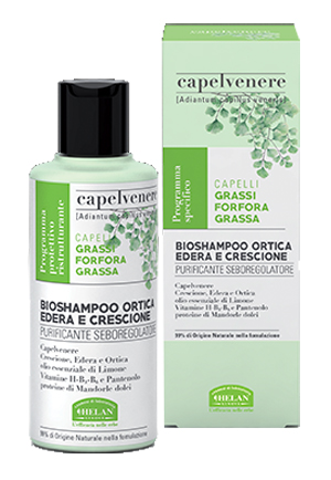 CAPELVENERE BIOSHAMPOO ORTICA EDERA E CRESCIONE 200 ML - FarmaLucia