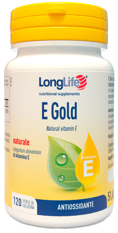 LONGLIFE E GOLD 90UI 120 PERLE - FarmaLucia