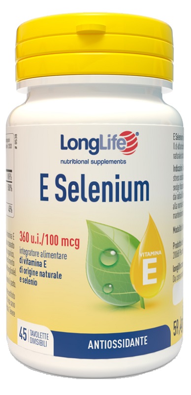 LONGLIFE E SELENIUM 45 TAVOLETTE - FarmaLucia