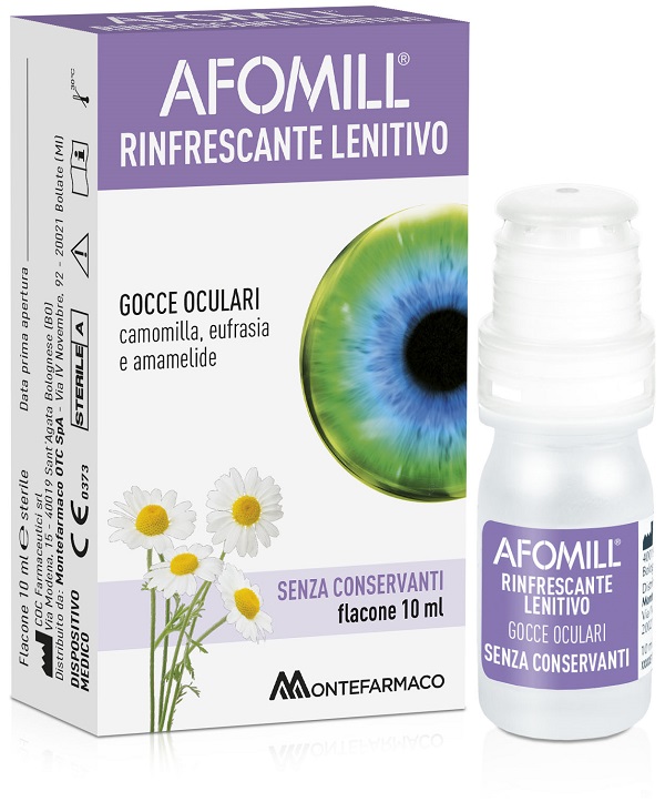 AFOMILL RINFRESCANTE SENZA CONSERVANTI 10 ML - FarmaLucia