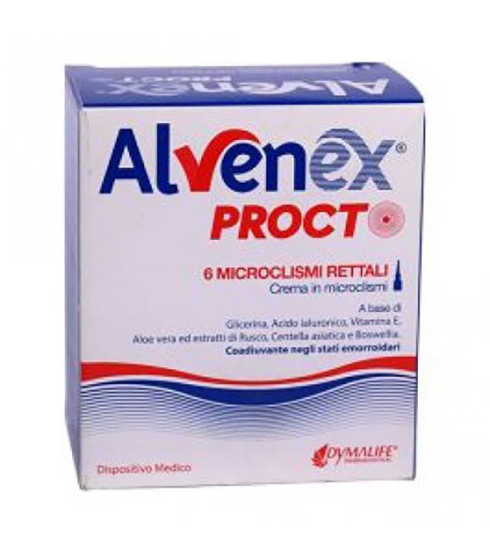 ALVENEX PROCTO MICROCLISMA 6 PEZZI DA 8 G - FarmaLucia