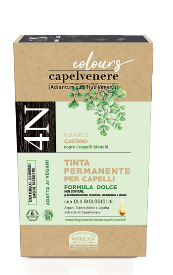 CAPELVENERE COLOURS TINTA CAPELLI 4N CASTANO - FarmaLucia
