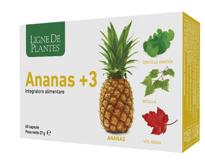 ANANAS +3 60 CAPSULE - FarmaLucia