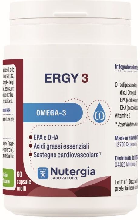 ERGY 3 60 CAPSULE - FarmaLucia