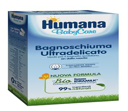 HUMANA BABY CARE BAGNOSCHIUMA 200 ML - FarmaLucia