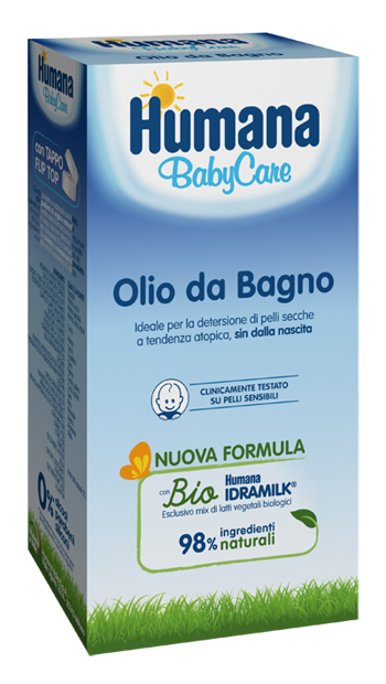 HUMANA BABY CARE OLIO DA BAGNO 200 ML - FarmaLucia