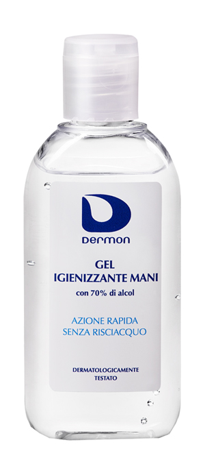 DERMON GEL IGIENIZZANTE MANI 100 ML 70% ALCOOL - FarmaLucia