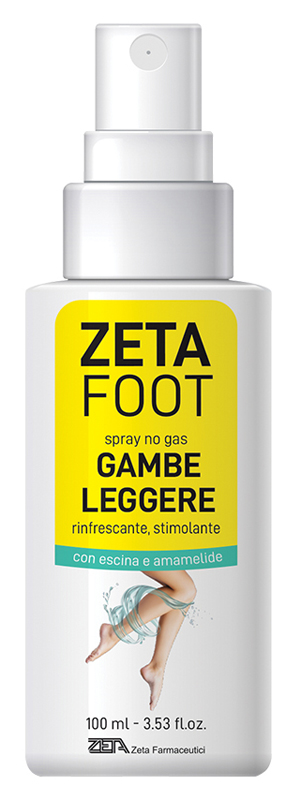 ZETAFOOT SPRAY NO GAS GAMBE LEGGERE 100 ML - FarmaLucia