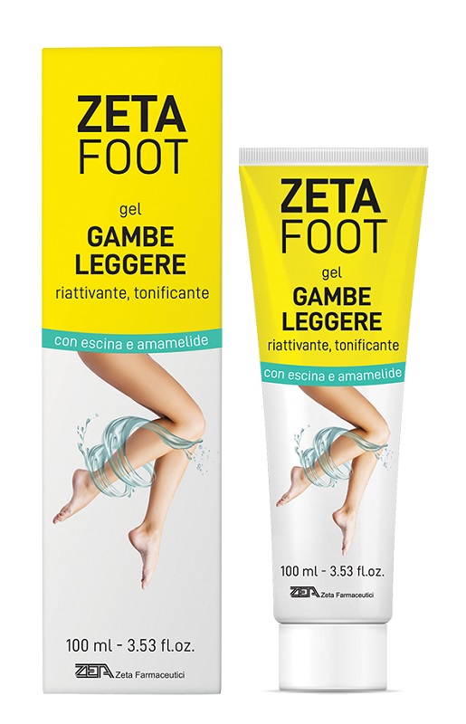 ZETAFOOT GEL GAMBE LEGGERE 100 ML - FarmaLucia