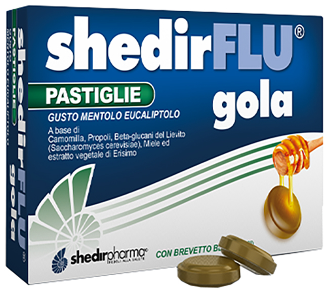 SHEDIRFLU GOLA MENTOLO/EUCALIPTO 36 PASTIGLIE - FarmaLucia