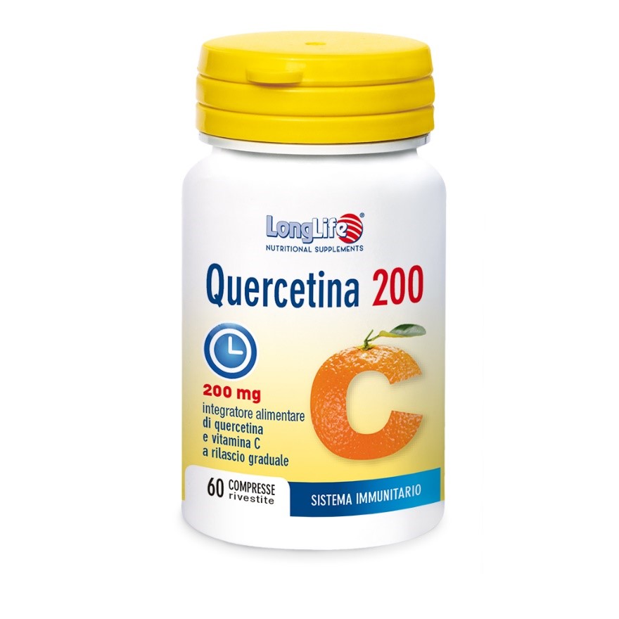 LONGLIFE QUERCETINA 200 60 COMPRESSE RIVESTITE - FarmaLucia