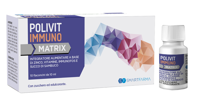 POLIVIT IMMUNO MATRIX 10 FLACONCINI DA 10 ML - FarmaLucia