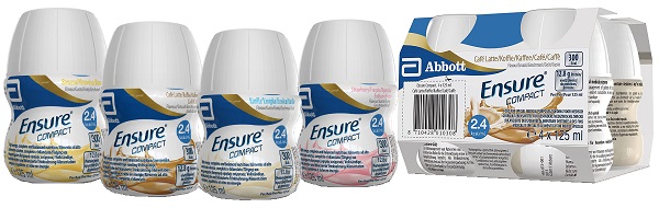 ENSURE COMPACT PROTEIN VANIGLIA 4 X 125 ML - FarmaLucia