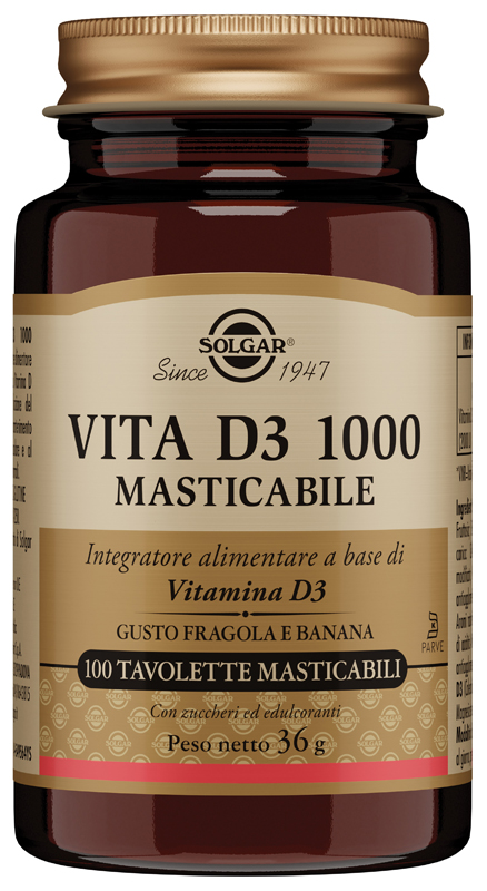 VITA D3 1000 100 TAVOLETTE MASTICABILI - FarmaLucia