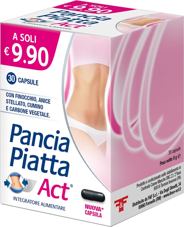PANCIA PIATTA ACT 30 CAPSULE - FarmaLucia