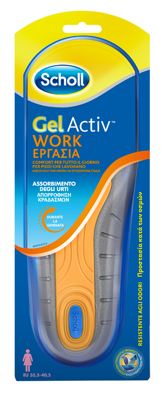SCHOLL GEL ACTIV WORK DONNA - FarmaLucia