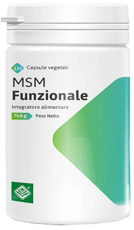 MSM FUNZIONALE 120 CAPSULE DA 590 MG - FarmaLucia