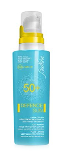 DEFENCE SUN 50+ LATTE FLUIDO PROTEZIONE MOLTO ALTA 125 ML - FarmaLucia