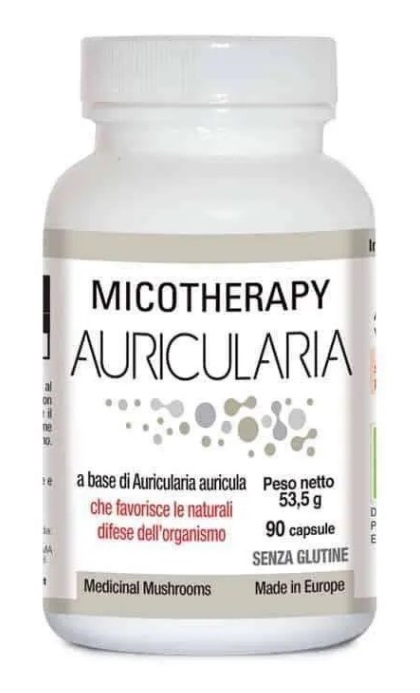 MICOTHERAPY AURICULARIA 90 CAPSULE - FarmaLucia