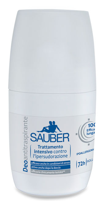 SAUBER ANTITRASPARANTE 72 ORE ROLL-ON - FarmaLucia