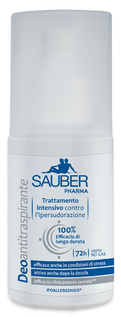 SAUBER ANTITRASPIRANTE 72 ORE VAPO - FarmaLucia