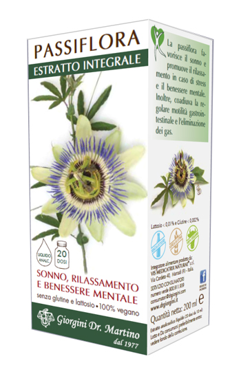 PASSIFLORA ESTRATTO INTEGRALE 200 ML - FarmaLucia