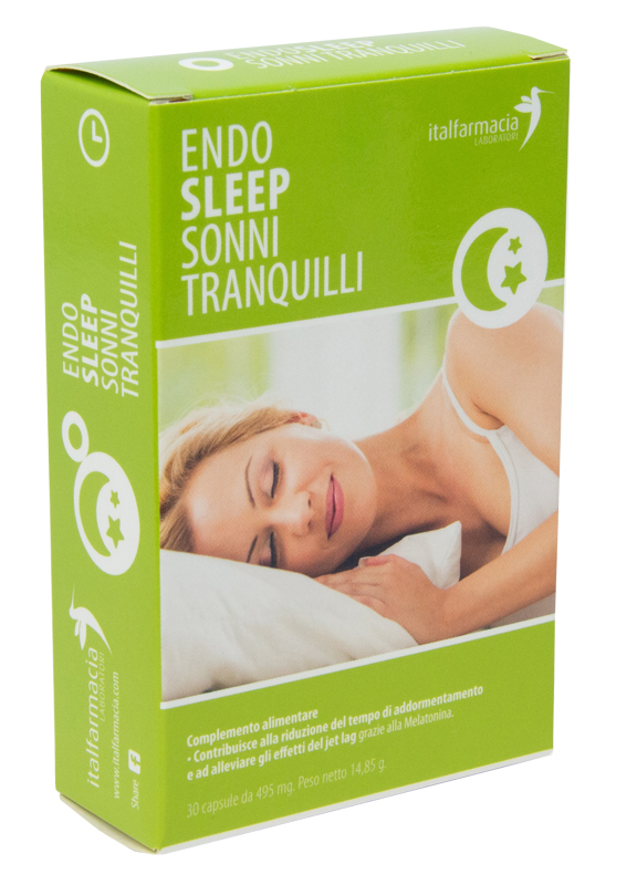 ENDO SLEEP SONNI TRANQUILLI 30 CAPSULE - FarmaLucia