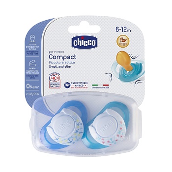 CHICCO SUCCHIETTO COMPACT BOY S6-16 MESI 2 PEZZI - FarmaLucia