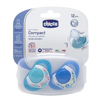 CHICCO SUCCHIETTO COMPACT BOY S 16-36 MESI 2 PEZZI - FarmaLucia