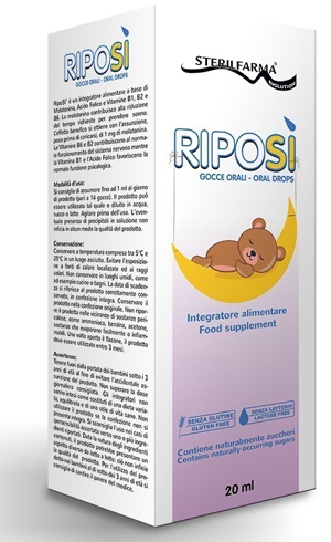RIPOSI' NOTTE GOCCE ORALI 20 ML - FarmaLucia