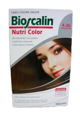 BIOSCALIN NUTRI COLOR 4,36 CIOCCOLATO SINCROB 124 ML - FarmaLucia