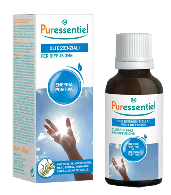 PURESSENTIEL MISCELA ENERGIA POSITIVA PER DIFFUSIONE 30 ML - FarmaLucia