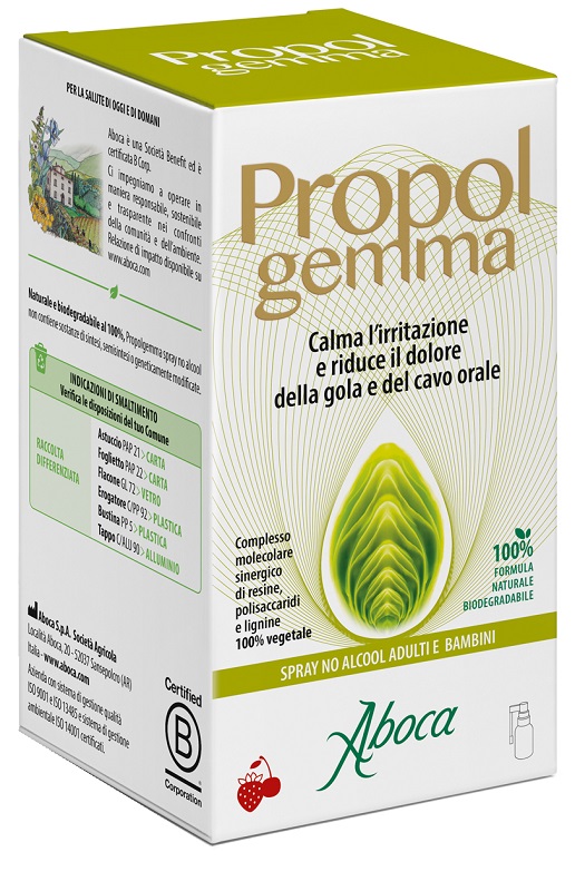 PROPOLGEMMA SPRAY NO ALCOOL BAMBINI E ADULTI 30 ML - FarmaLucia